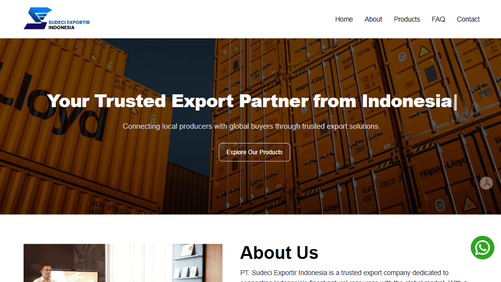 Sudeci Exportir Indonesia